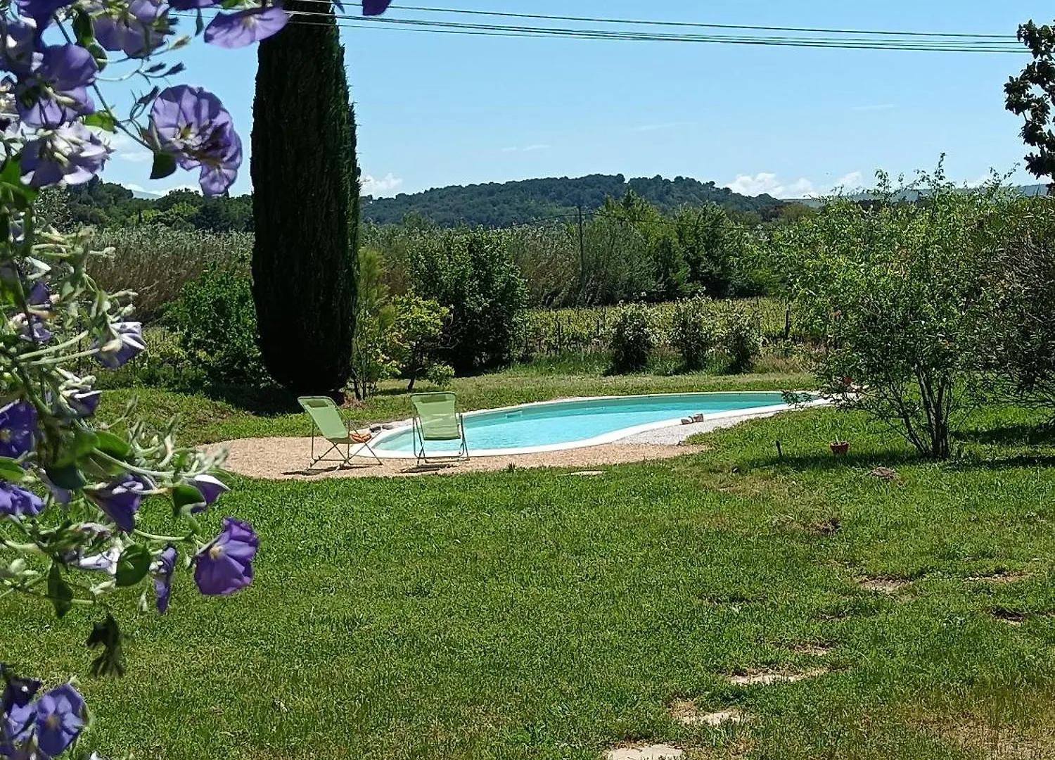 Bed and Breakfast Mas La Buissone à Visan Couette-café